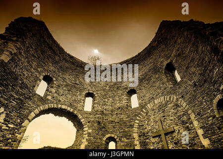 Krukenburg Helmarshausen, château, Bad Karlshafen, Hesse, Germany, Europe Banque D'Images