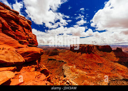 Canyonlands National Park est un parc national situé dans le sud-est de l'Utah. Banque D'Images