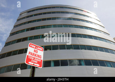 Miami Beach Florida, Mount Mt. Sinai Medical Center,centre,hôpital,santé,bâtiment de bureau médical,panneau,voie d'incendie,zone de remorquage,pas de parking,FL080911 Banque D'Images