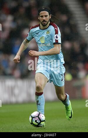 GEORGE BOYD BURNLEY FC 2017 Banque D'Images