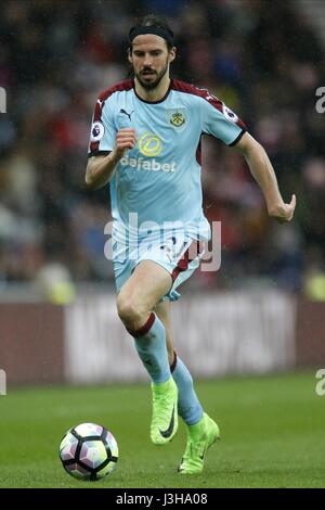 GEORGE BOYD BURNLEY FC 2017 Banque D'Images