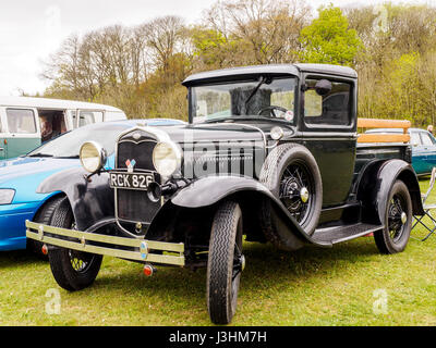 Un modèle Ford une camionnette, un véhicule américain classique à partir de la période 1928-1932. Banque D'Images