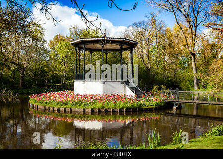 Vondelpark à Amsterdam, Pays-Bas Banque D'Images