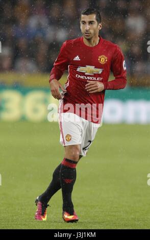 HENRIKH MKHITARYAN MANCHESTER UNITED FC STADE KCOM HULL ANGLETERRE 27 Août 2016 Banque D'Images