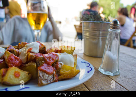 Des tapas à Barcelone Banque D'Images