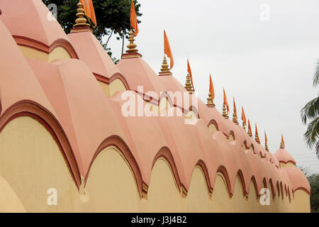 108 temple de Shiva. Le cercle des 108 Shiva Temple à Bardhaman, dans l'ouest du Bengale, en Inde. Banque D'Images