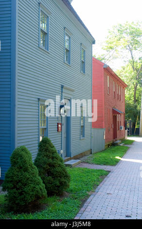 Strawbery Banke - Portsmouth, NH Banque D'Images