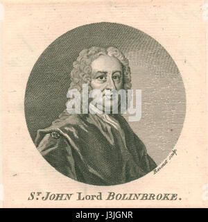 Henry St John, vicomte Bolingbroke Banque D'Images