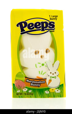 Winneconne, WI - 1 mai 2017 : un ensemble d'une grande équipe sur un fond isolé. Banque D'Images