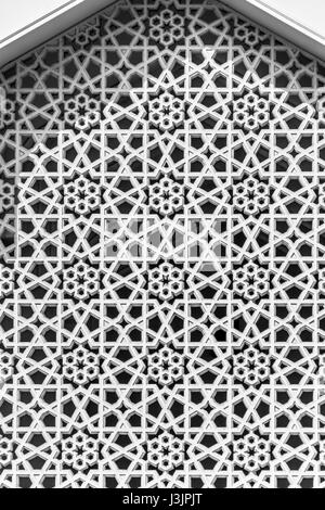 Mosquée Alfarooq ou Al Farooq masjid. Situé à Al Fahidi Quartier historique (Al Bastakiya) Banque D'Images