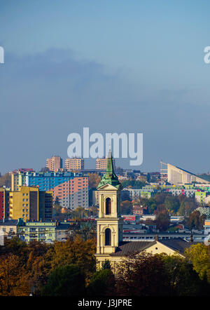 Pologne, voïvodie de Sainte-Croix, Kielce Cityscape Banque D'Images