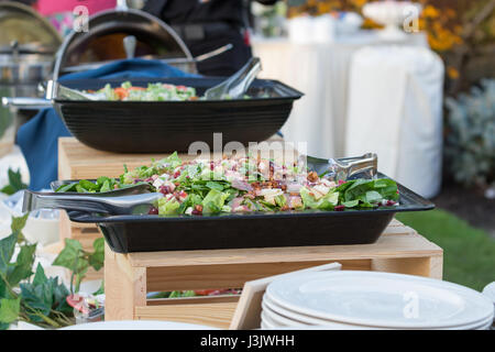 L'alimentation Paleo Réception de Mariage Banque D'Images