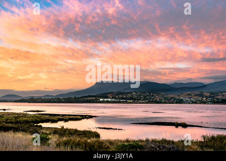 Derwent, en Tasmanie Banque D'Images