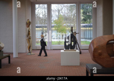 Musée Kroller Muller, le parc national De Hoge Veluwe, Otterlo, Pays-Bas Banque D'Images