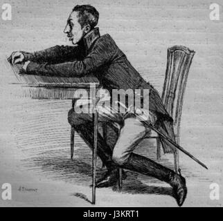 Gustave IV Adolphe peint par Albert Edelfelt Banque D'Images