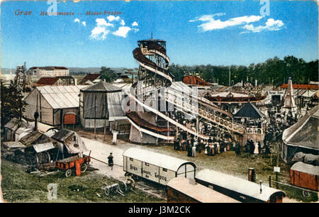 Herbstmesse, Graz, Messe Prater (1911) Banque D'Images