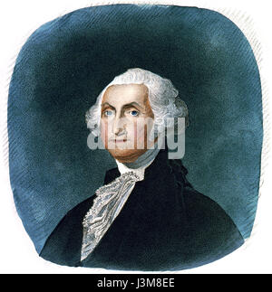 George Washington par James Barton Longacre, 1820 69 Banque D'Images