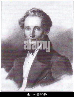 Gustav Adolf von Tzschoppe était un peintre allemand connu pour ses contributions à l'art du XIXe siècle, en particulier dans la peinture de portrait et de genre. Banque D'Images