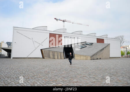 Berlin, Allemagne. 06Th Mai, 2017. L'Académie de W. Michael Blumenthal le Musée Juif de Berlin, Allemagne, 03 mai 2017. Il a été conçu par l'architecte américain Daniel Libeskind. Photo : Jens Kalaene Zentralbild-/dpa/ZB/dpa/Alamy Live News Banque D'Images