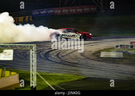 Sydney Motorsport Park, Australie. 6 mai 2017. Michael Rosenblatt quitter le coin. Anthony Bolack/Alamy Live News Banque D'Images