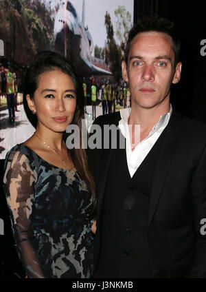 Los Angeles, CA, USA. 6 mai, 2017. Jonathan Rhys Meyers, Mara Lane, à l'ouest d'Angel Flight Endeavour Awards annuels au California Science Center en Californie le 6 mai 2017. Credit : Fs/media/Alamy Punch Live News Banque D'Images