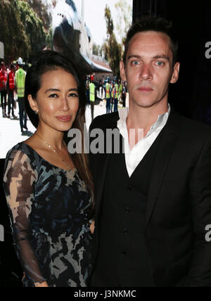 Los Angeles, CA, USA. 6 mai, 2017. Jonathan Rhys Meyers, Mara Lane, à l'ouest d'Angel Flight Endeavour Awards annuels au California Science Center en Californie le 6 mai 2017. Credit : Fs/media/Alamy Punch Live News Banque D'Images