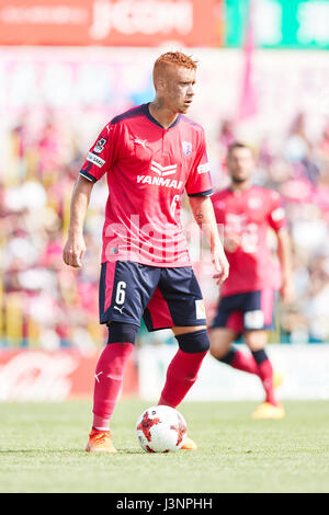 Chiba, Japon. 6 mai, 2017. Souza (Cerezo) Football/soccer : 2017 J1 match de championnat entre Kashiwa Reysol Cerezo Osaka à Kashiwa 1-0 Stade Hitachi à Chiba, Japon . Credit : AFLO SPORT/Alamy Live News Banque D'Images