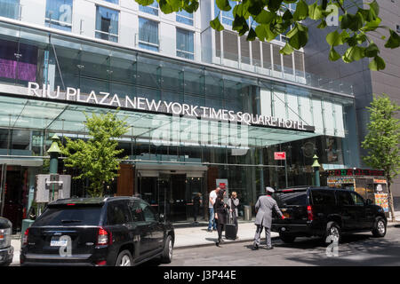 Riu Plaza New York Times Square Hotel, NEW YORK, USA Banque D'Images