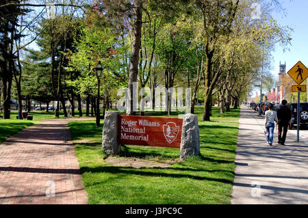 Roger Williams Memorial dans le centre-ville de Providence, Rhode Island, USA Banque D'Images