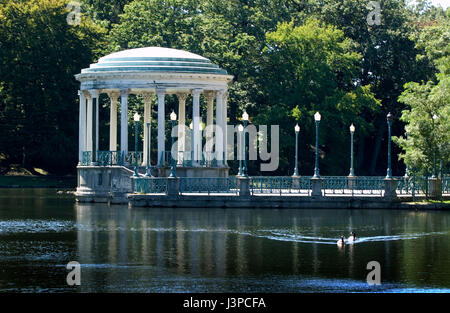 Le pavillon à Roger Williams Park - Providence, Rhode Island Banque D'Images