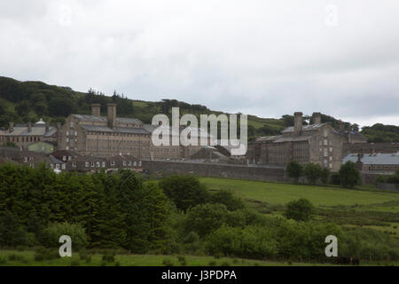 HM Prison de Dartmoor, Princetown, Dartmoor National Park, Devon, UK Banque D'Images