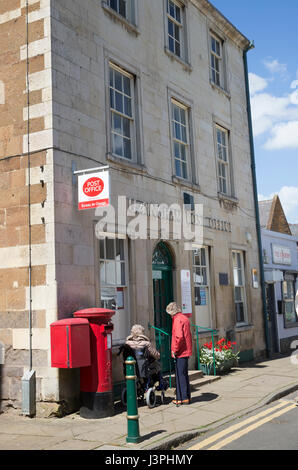 Bureau de poste à Uppingham, Uppingham Rutland Banque D'Images