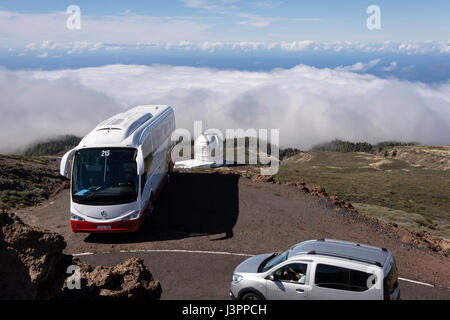 Gran Telescopio Canarias, GTC, Roque de los Muchachos, NAOS, La Palma, Espagne Banque D'Images