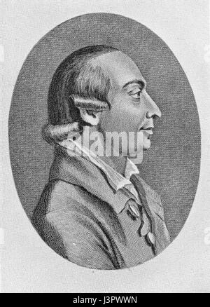 ChrBGeyser JohannGottfriedHerder1744 1803 Banque D'Images