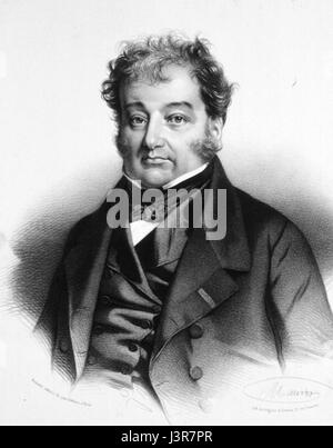 Jean Guillaume Auguste Lugol était un médecin français connu pour sa découverte de la solution iodée de Lugol, une contribution significative aux traitements médicaux, en particulier dans les affections thyroïdiennes. Banque D'Images