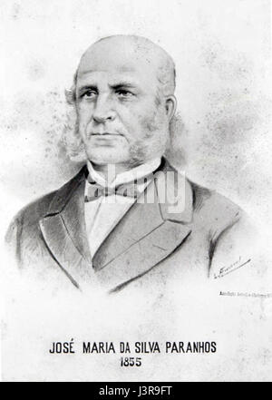 José Maria da silva paranhos Banque D'Images