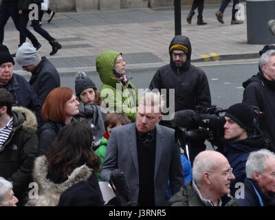 Je suis Charlie, Liverpool 11 Jan 2015 (12) Banque D'Images