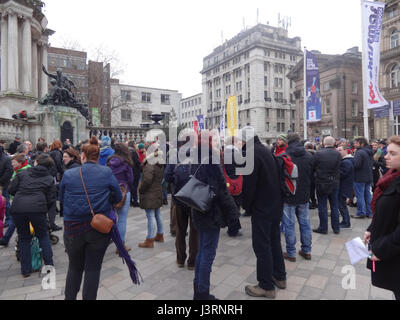 Je suis Charlie, Liverpool 11 Jan 2015 (22) Banque D'Images