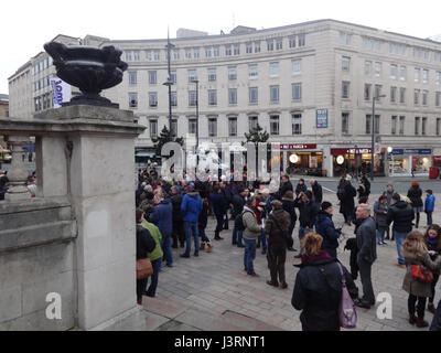 Je suis Charlie, Liverpool 11 Jan 2015 (33) Banque D'Images