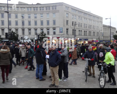 Je suis Charlie, Liverpool 11 Jan 2015 (43) Banque D'Images