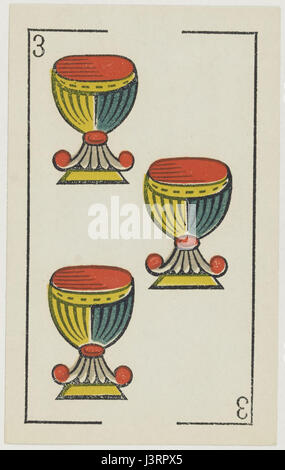 Jeu De Cartes D'Aluette Grimaud - Jeu De La Vache - Ancien - Vendée