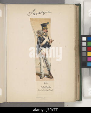 L'Italie. La Sardaigne, 18331838 (NYPL b14896507 1536291) Banque D'Images