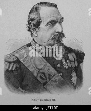 Le Kaiser Napoléon III, également connu sous le nom de neveu de Napoléon Bonaparte, fut le souverain de France de 1852 à 1870. Il a joué un rôle important dans la modernisation de la France, promouvant l'industrialisation, les infrastructures et les ambitions impériales pendant son règne. Banque D'Images