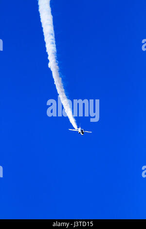 Blue Impulse Aerobatic Afficher Banque D'Images