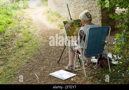 Peinture de l’artiste Banque D'Images