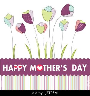 Happy Mother's Day Illustration de Vecteur
