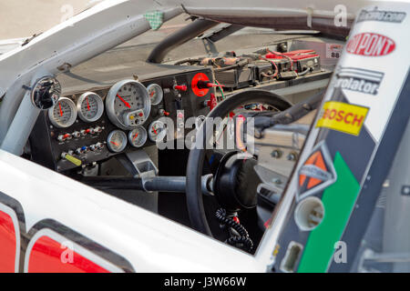 Clarington 200 intérieur de voiture de course, Canadian Tire Motorsport Park, Mosport, Ontario, Canada Banque D'Images