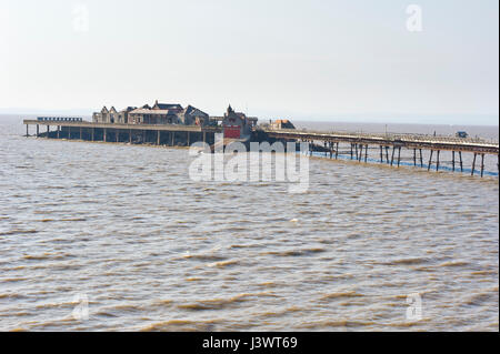 L'ancienne jetée à Weston-super-Mare Banque D'Images