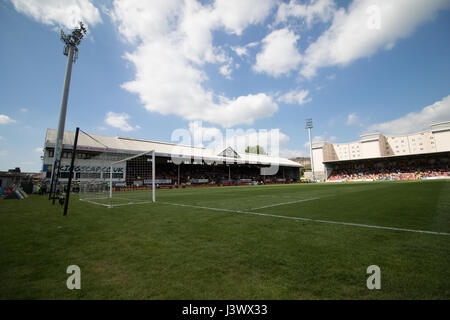 Glasgow, Scotland UK. 7 mai, 2017. Partick Thistle Glasgow Rangers v SPFL Dimanche 7 Mai 2017 - Objectifs de Doolan, McKay et Garner a vu la fin de la partie 2-1 de Rangers. Credit : Barry Cameron/Alamy Live News Banque D'Images