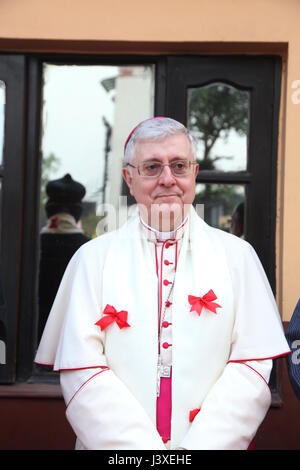 Mgr Giambattista Diquattro, (Nonciature apostolique à l'Inde), (Photo Copyright © Saji Maramon) Banque D'Images